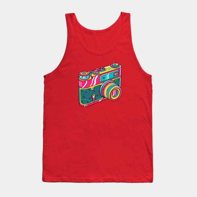 Camera Tank Top by MEDZ